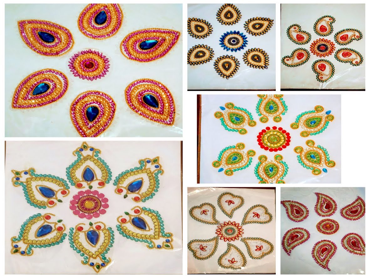 Decorative designs/Rangolis/Kolams